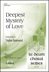 Deepest Mystery of Love SATB choral sheet music cover Thumbnail